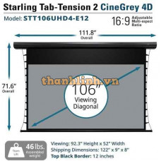 Màn chiếu điện Tab-tension 106-inch Elite Screens STT106UHD4-E12